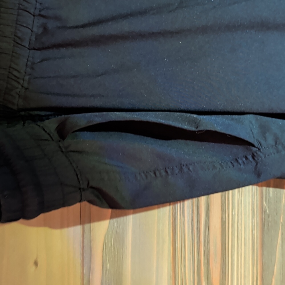 Source Unknown Black Men's Cargo Drawstring Pants - image 4